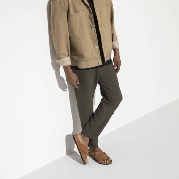 BIRKENSTOCK WOMEN'S LUGANO SOFT FOOTBED MINK 
$145 Women’s 10/ EU 41 - Picture 3 of 6